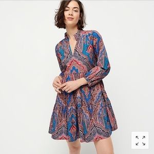 JCrew Ratti Mediterranean Dress